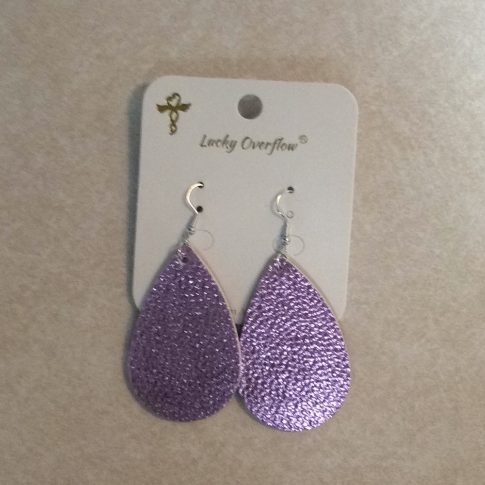 Purple Earrings